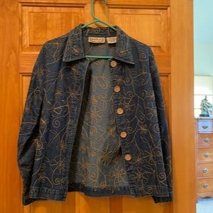 Denim blazer